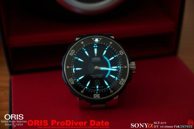[ 開箱 ]Oris ProDiver日期錶