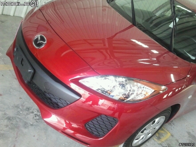 2013年式NEW MAZDA 3 四門 風馳紅 開箱
