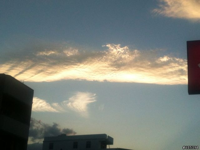 純分享3GS拍夕陽