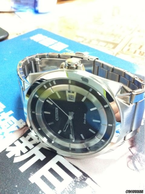 [CITIZEN] AW1010-57E Eco-Drive光動能 來簽到