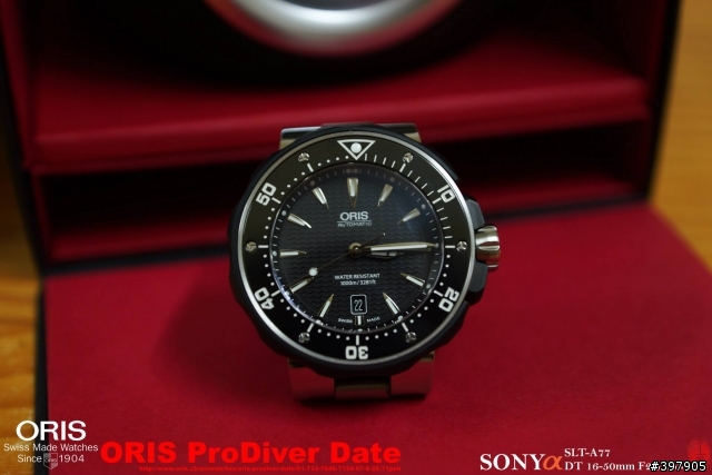 [ 開箱 ]Oris ProDiver日期錶