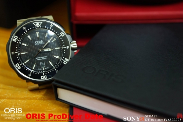 [ 開箱 ]Oris ProDiver日期錶