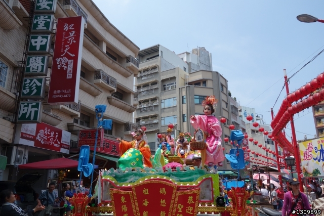 媽祖遶境，台灣三大炮之2013北港犁炮