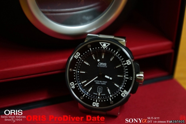 [ 開箱 ]Oris ProDiver日期錶