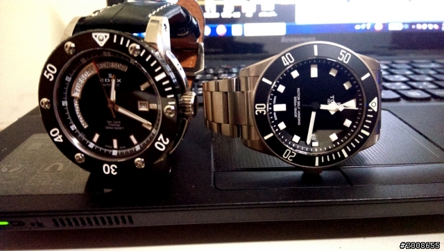 EDOX Class Day Date 換裝