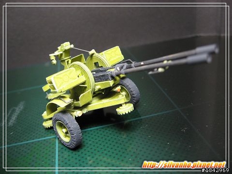 紙模-STAR266軍卡+ZU232高射砲