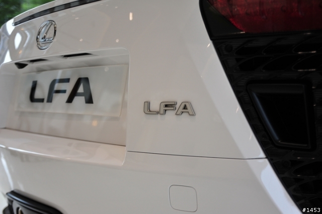Lexus內湖所LFA展示參觀
