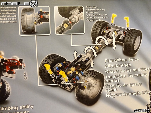 [開箱] LEGO Technic 8110 M-BENZ Unimog U400