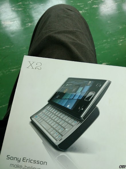感謝01市集許願池第二彈，讓我找到經典的SonyEricsson X2