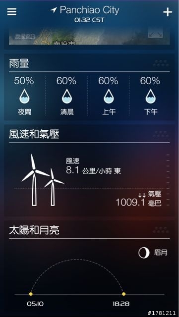 奇摩氣象app好美
