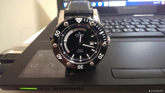 EDOX Class Day Date 換裝