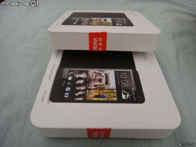 New htc One 32G黑色5/4到手，爽爽用中！