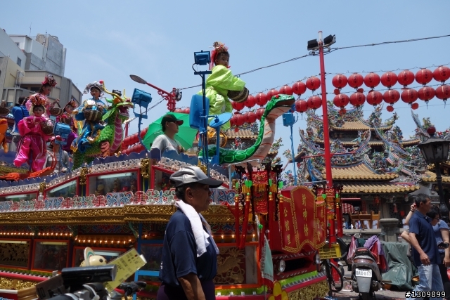 媽祖遶境，台灣三大炮之2013北港犁炮
