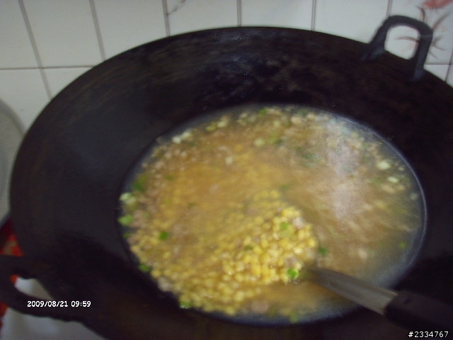 玉米.豆腐.蝦