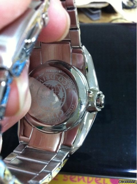 [CITIZEN] AW1010-57E Eco-Drive光動能 來簽到