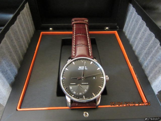 [開箱]MIDO BARONCELLI 動力儲存機械錶開箱 M8605.4.18.8
