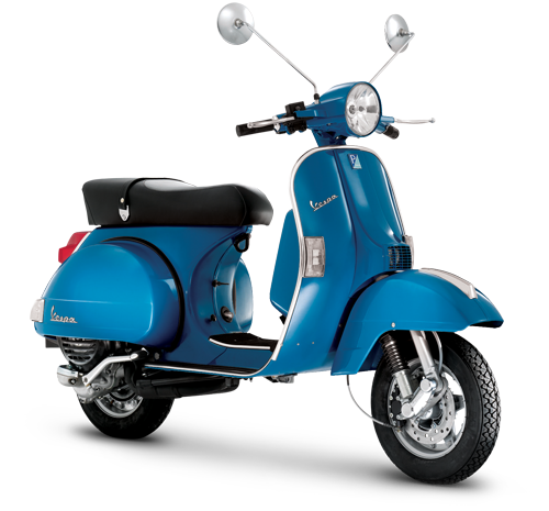 真是懷念古早的Vespa，不知道台灣有沒有人進新車.....