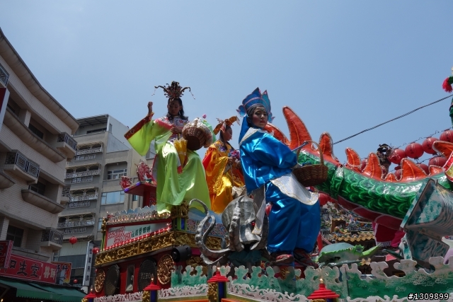 媽祖遶境，台灣三大炮之2013北港犁炮