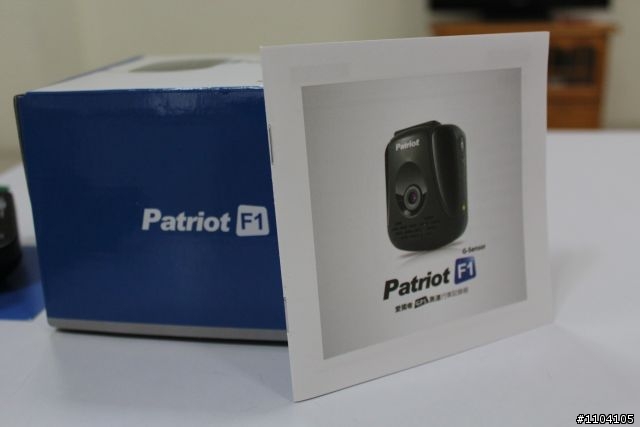 「Patriot F1行車記錄器」試用分享~讓你不再收罰單!
