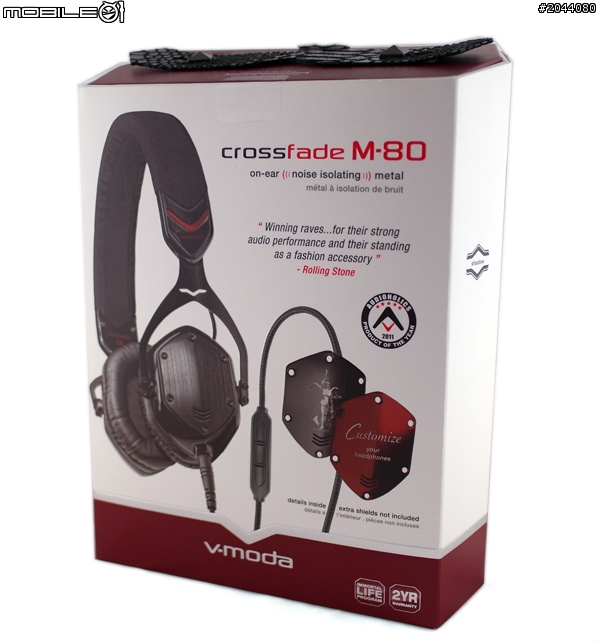 【開箱】狂野奔放 X 細膩精緻  - V-MODA Crossfade M-80