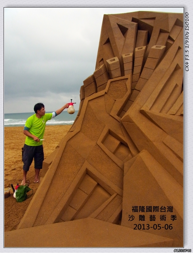 2013福隆沙雕藝術季之旅 Ricoh數位相機cx4