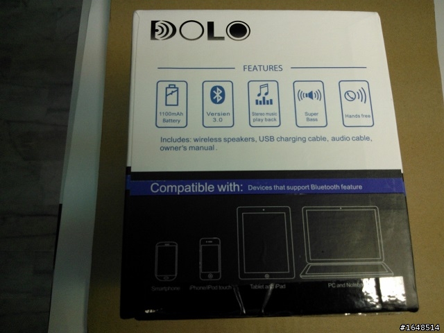 [分享] 不專業之開箱 DOLO purely(純粹)藍芽音響(TO-5M005)