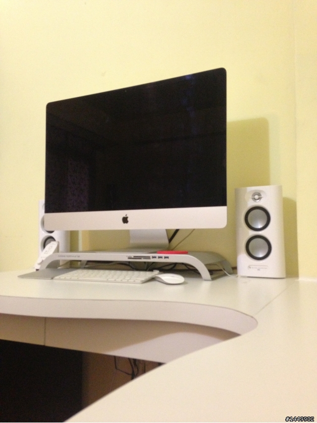 你會為了IMAC27''....設計一張桌子嗎？.....我會！！