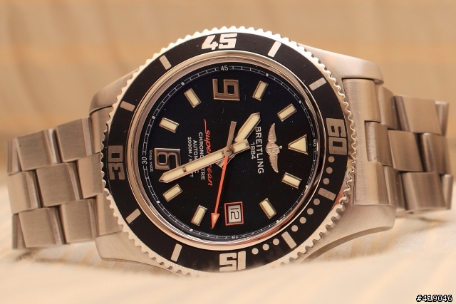 [超簡]兩支橘針開箱! Rolex 216570 + Breitling super ocean 44