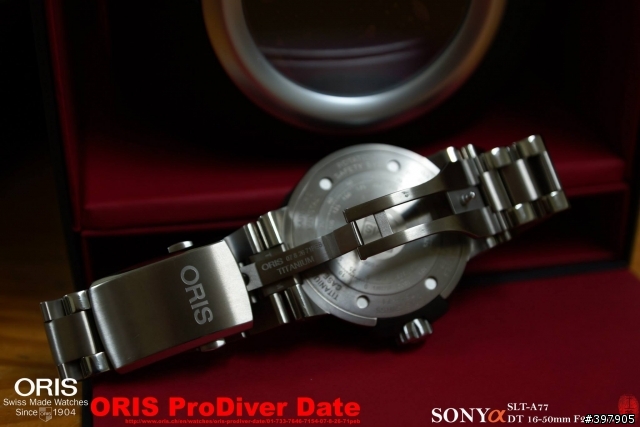 [ 開箱 ]Oris ProDiver日期錶