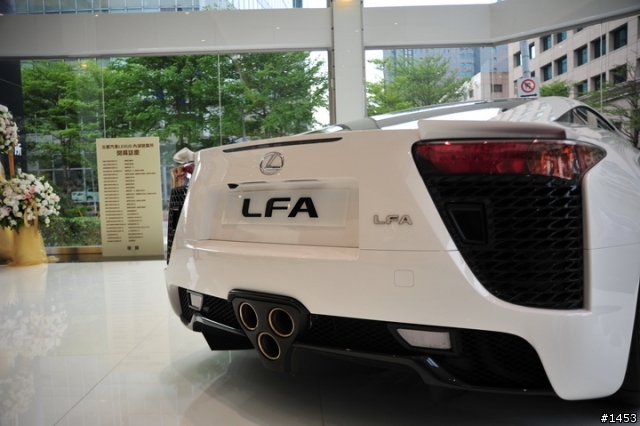 Lexus內湖所LFA展示參觀