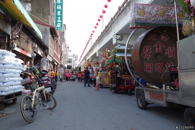 媽祖遶境，台灣三大炮之2013北港犁炮