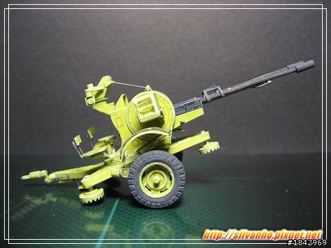 紙模-STAR266軍卡+ZU232高射砲