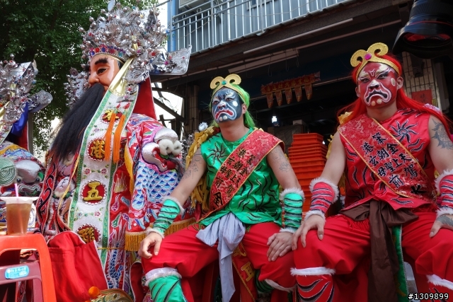 媽祖遶境，台灣三大炮之2013北港犁炮
