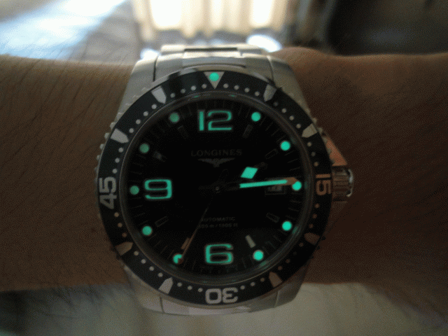 【分享】我的第一只機械錶LONGINES HydroConquest深海征服者(41mm藍水鬼)