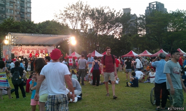 2013 Celebration Canada in Taipei city,Taiwan  加拿大在台北市的國慶活動