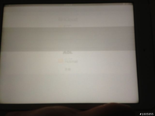 Ipad mini 螢幕反白？（有圖）