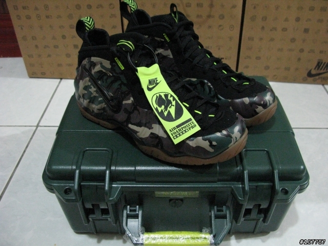 [開箱] 工具盒開箱～Nike air foamposite pro PRM LE - camo Special Box Set 軍綠迷彩太空特殊盒裝限量版