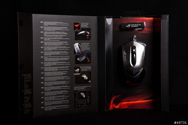 ASUS ROG GX1000 電競滑鼠 鷹眼 - 外觀篇