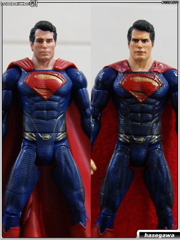 (改造)6吋超人鋼鐵英雄重塗及換披風