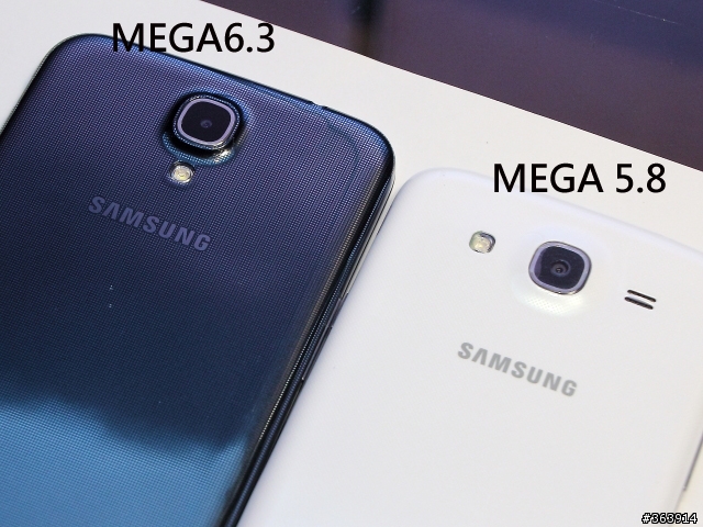 [採訪] 三星發表Galaxy MEGA 5.8、6.3  中階大螢幕系列新登場