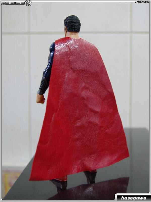 (改造)6吋超人鋼鐵英雄重塗及換披風