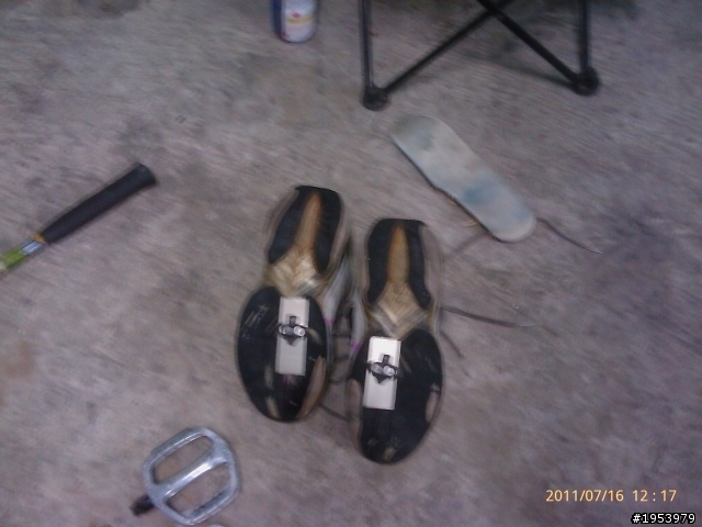 DIY 球鞋 上卡.........試用卡踏!
