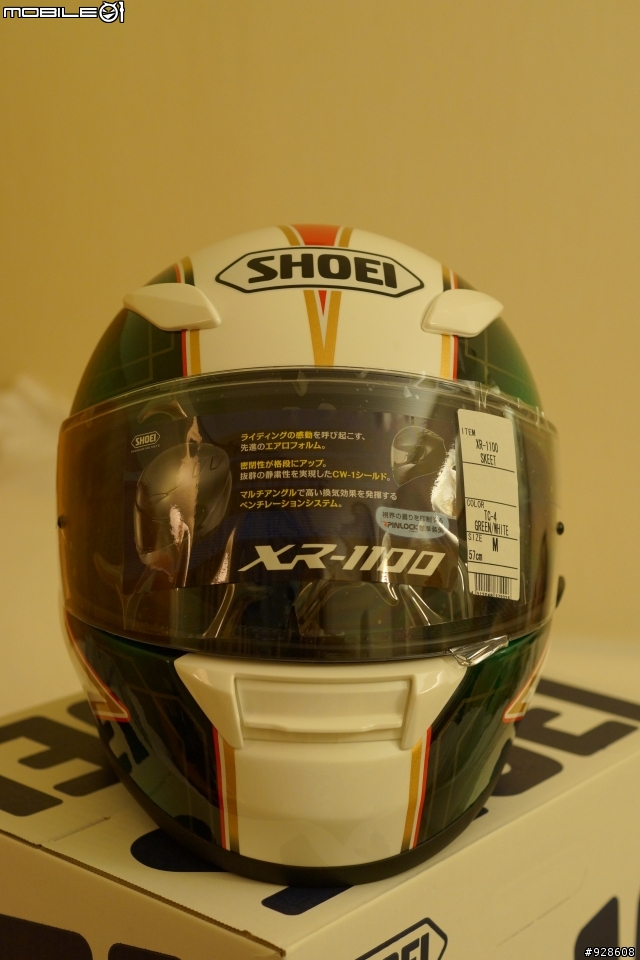 [開箱] 大阪南海部品朝聖不小心敗了SHOEI XR1100