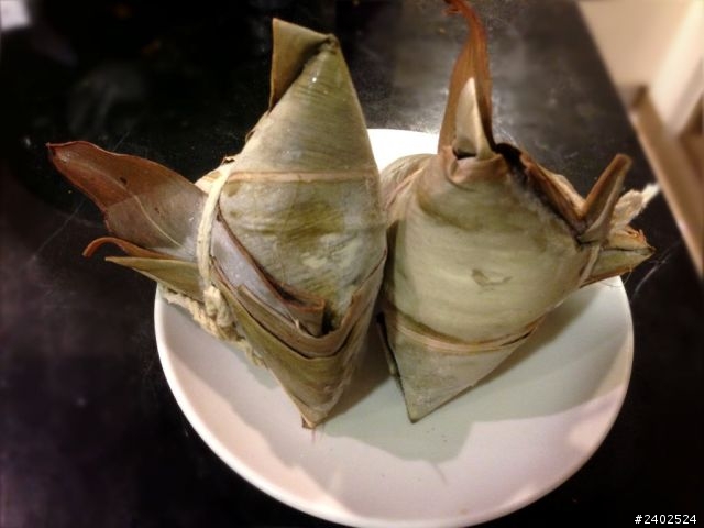 [開箱] 感動端午節．超好吃特製粽子 (素粽)