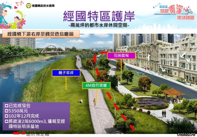 南崁溪整治計畫(龜山鄉桃園市蘆竹鄉受惠)