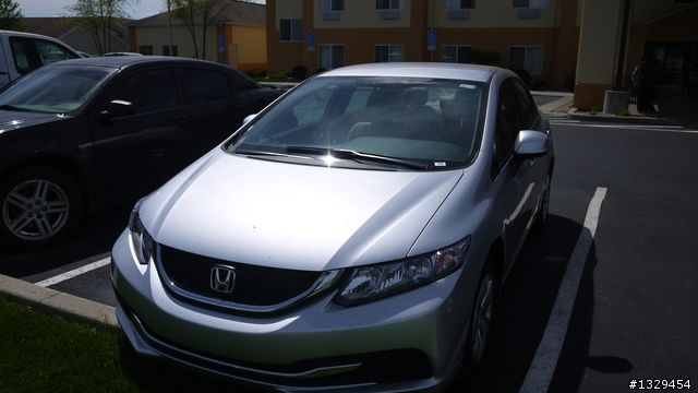 在美國看到的Civic9.5代實車，很美