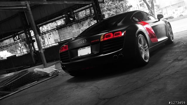 --鋼鐵人-- 消光黑 Audi R8 Mark 88 廢墟分享