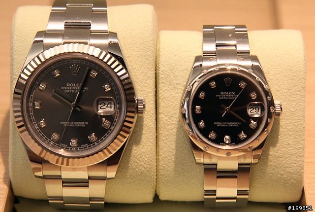 [ 開箱 ] 男女雙勞Datejust 116334G/178344G (附米蘭及日本購錶心得) (圖多！）