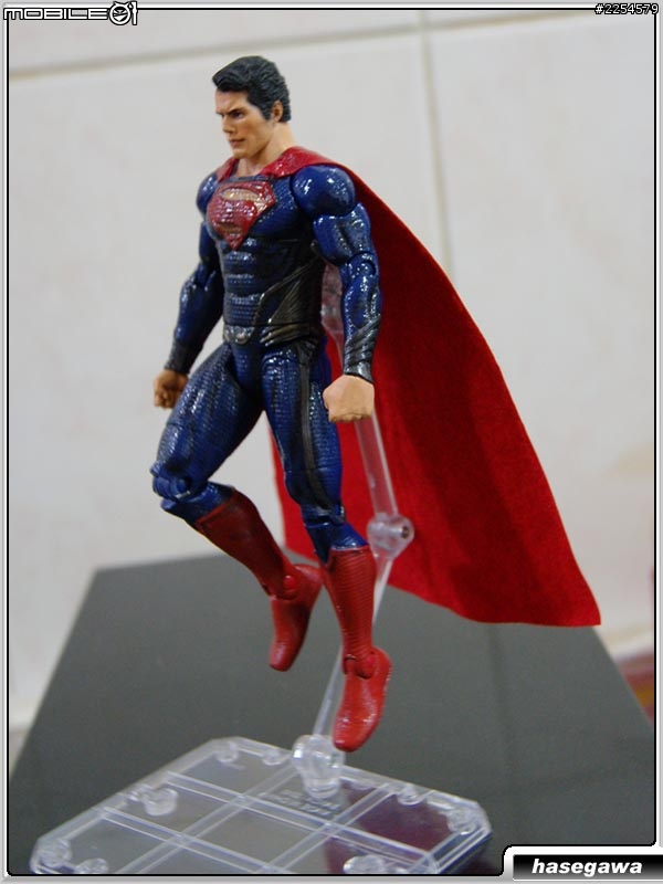 (改造)6吋超人鋼鐵英雄重塗及換披風