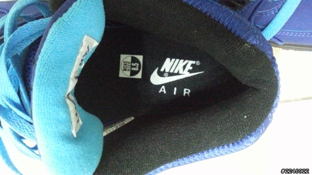 開箱~ NIKE AIR FLIGHT 89 藍色 小弟打球鞋!